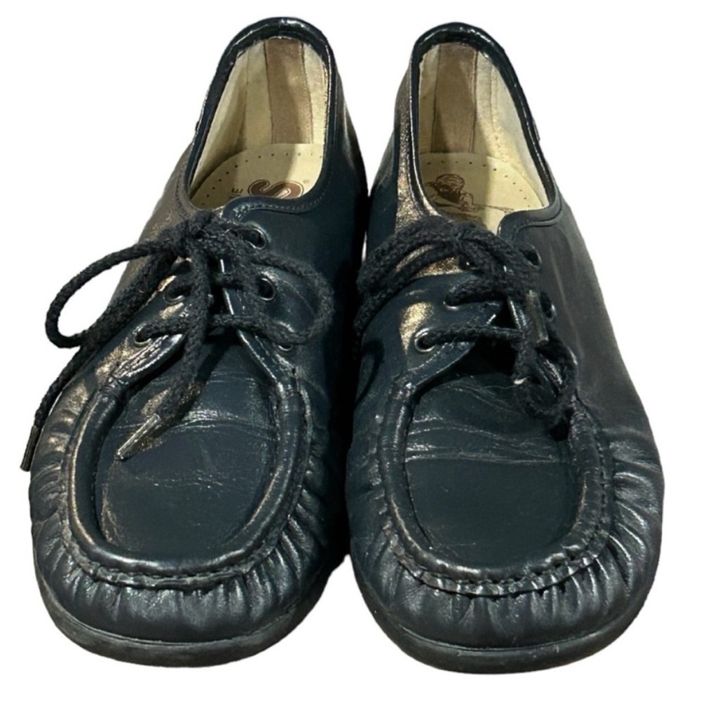 SAS San Antonio Shoes Lace Up Genuine Leather Oxford Loafers Shoes